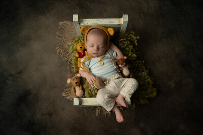 Beautiful Boy Set-Up | Award Winning Newborn Photographer