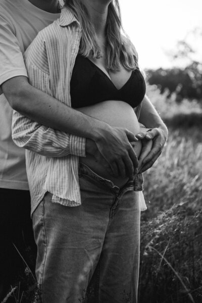 Zwangerschapsfotoshoot in Tienen