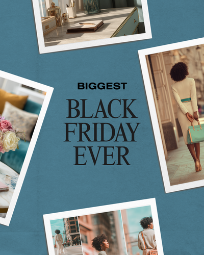 Encourage Over Everything Black Friday banner featuring lifestyle images and the text ‘Biggest Black Friday Ever’ promoting coaching deals.
