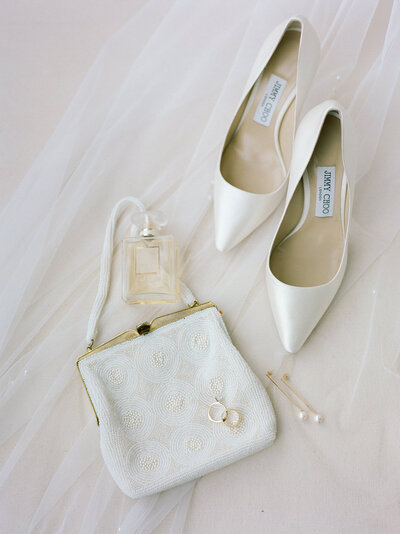 Bride and groom walk up memorial steps at their DC wedding