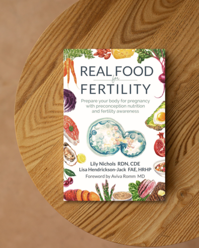 Real Food Fertility Book Cover