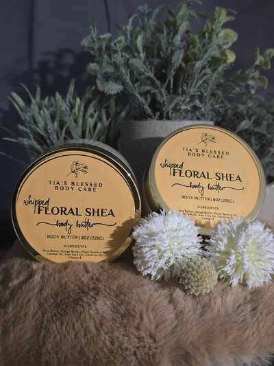 Floral Shea Body Butter
 | Tia's Blessed Body Care