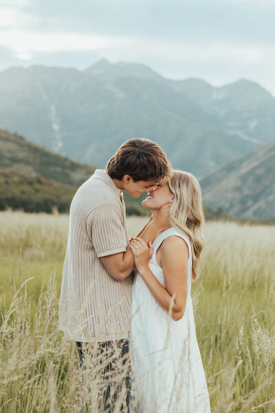 destination wedding photographer, mountain engagement photos, travel wedding photographer, engagement photographer, sundance wedding photographer, alta wedding photographer, snow basin wedding photographer