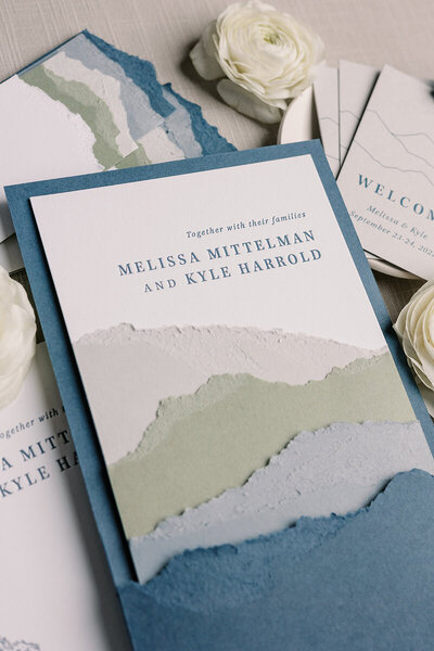 Mountain Wedding Invitations