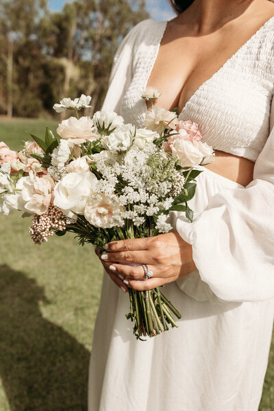 Brides flower bouquet