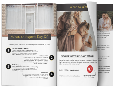 Boudoir Photography Client Guide Canva Template