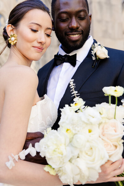 Bride in a Virginia winery