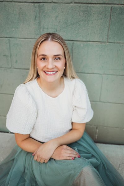 Natalie Christensen with Honey Sage Wellness, an online therapy and counseling center for women