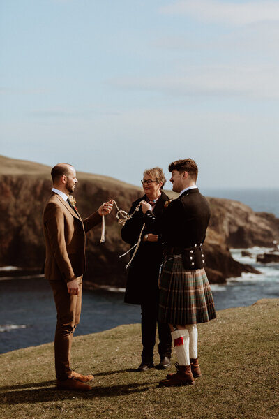 grooms ceremony scotland