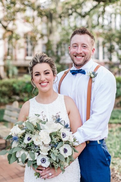 Hailee + John - Elopement at Forsyth Park in Savannah - The Savannah Elopement Package, Flowers by Ivory and Beau
