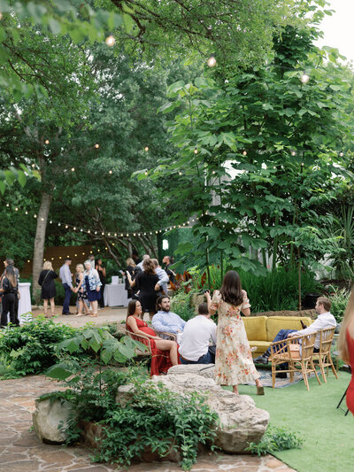 Hummingbird House is a garden wedding venue located in South Austin.