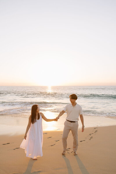 Oahu Hawaii Beach Elopement Wedding Photoshoot