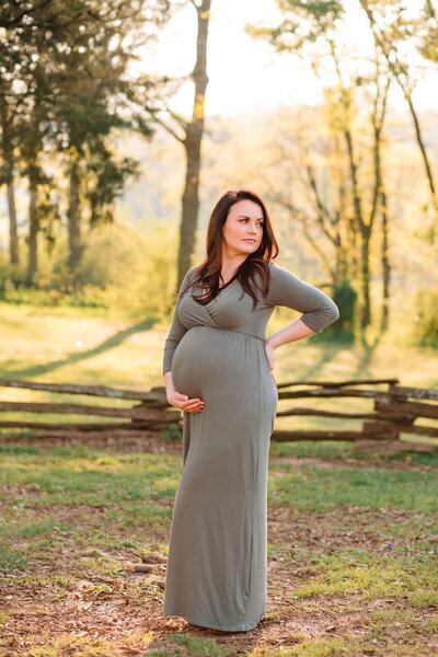 Maternity in Seagrove NC with Paige Evans of Paige Evans Photography