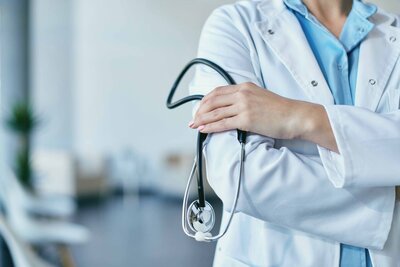 Doctor in hospital