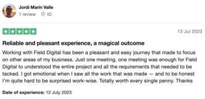 Field Digital Review