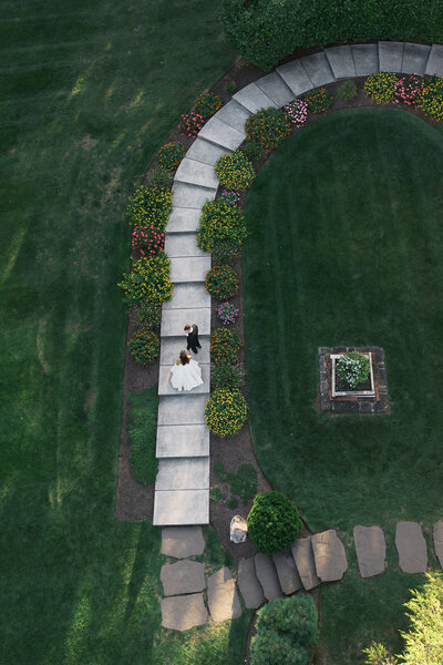 Historic Acres of Hershey drone view