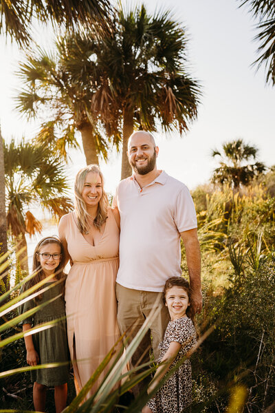 Outdoor Family Photo Session in Tallahassee FL