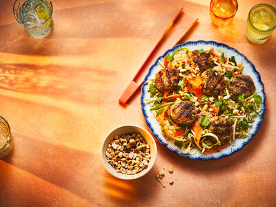 GFO_0724_Main Event_Noodle Salad With Barbecued Lemongrass Pork Patties_1