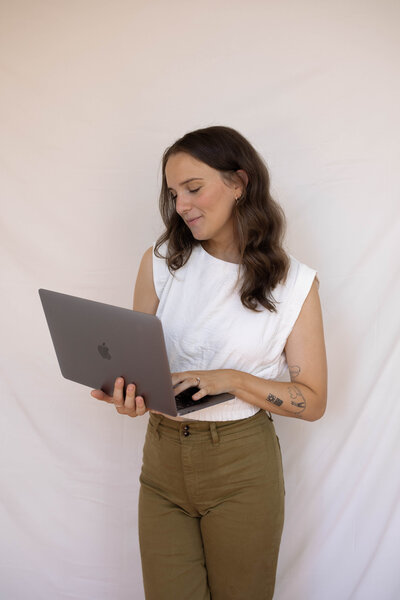 A female founded business owner graphic designer creates a unique and cohesive branding inspiration color palette.