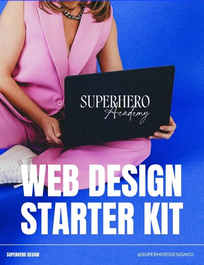 Web Design Starter Kit - Superhero Design