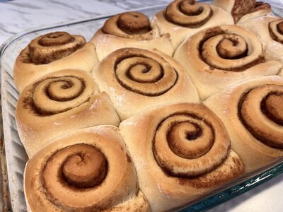 Homemade Cinnamon Rolls| Cinnamon Bun Mix | Cinnamon Soul Cafe