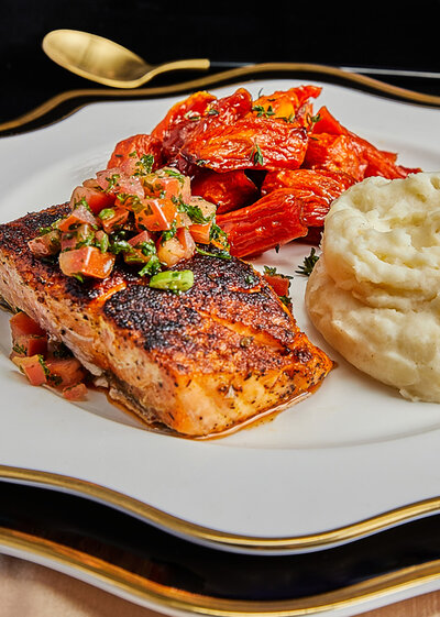 Roasted Peach Chicken