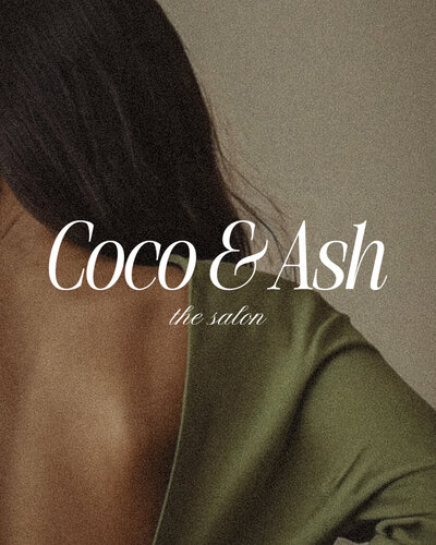 Tablet showing chic hair salon website design in Fort Wayne, IN