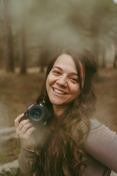 self portrait of Photographer With Camera