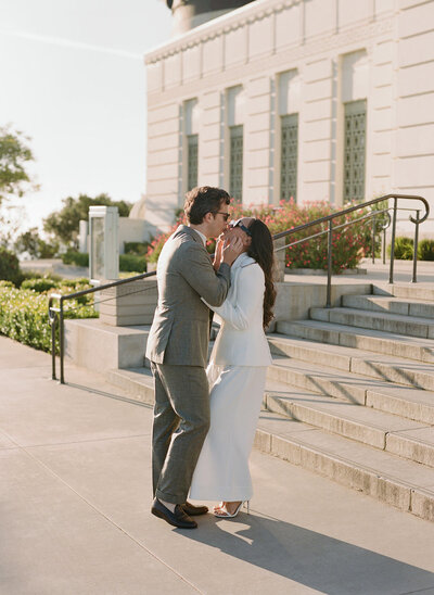 Los Angeles engagement photography session at the Griffith Observatory - 1