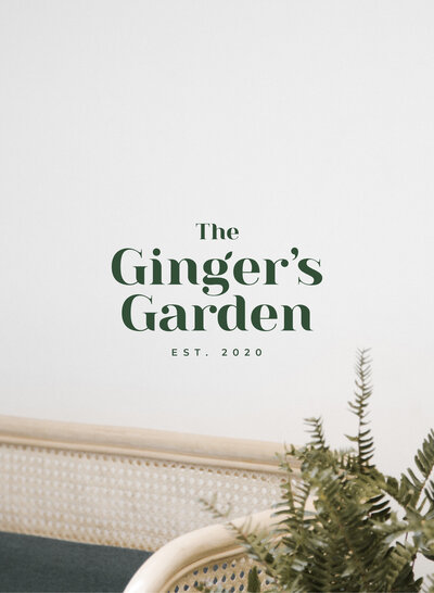 Gingers Garden Plant Branding Logo Photography Boho-15