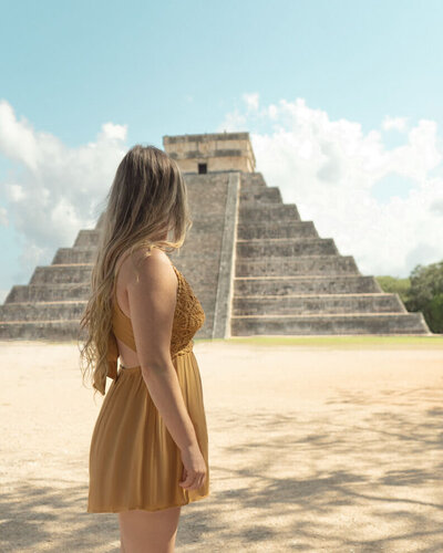 Michelle in Chichen Itza