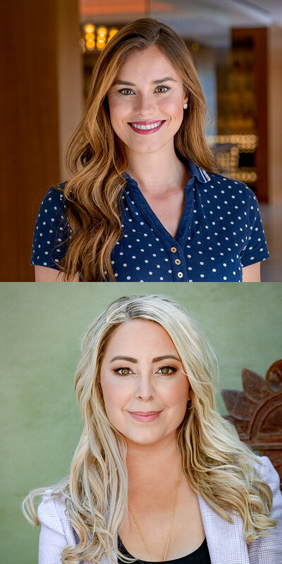 Ft Lauderdale female sales and event executives shot by Ivan Apfel