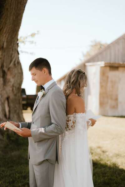 wedding portfolio image for amber lynn photography