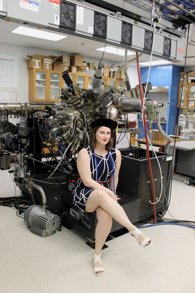 Katie during her engineering graduation