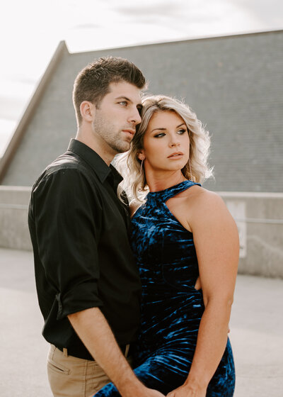 Golden Hour Rooftop Couples Portrait Session  | Will Buck Photography