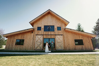 Anna and Michael's Wedding Portrait | Wedding Photographers in NH