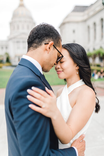 San Francisco City Hall Wedding Photographer, San Francisco Elopement Photographer