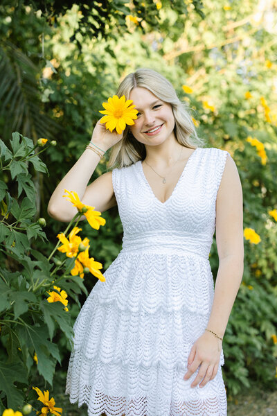 High School Senior Portraits Floral Bonita Springs Florida