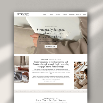 Premium Showit Website Templates