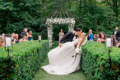 Connecticut wedding couple snuggling