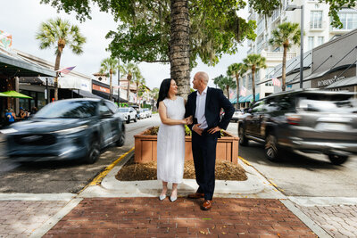 Destination Elopement Queer Couple Garden Wedding