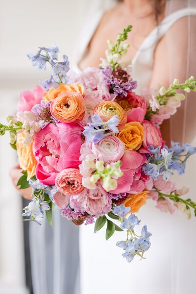 colorful spring bouquet