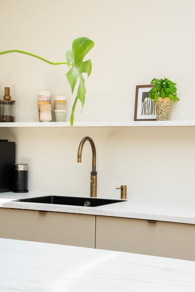 Quooker kraan in luxe keuken