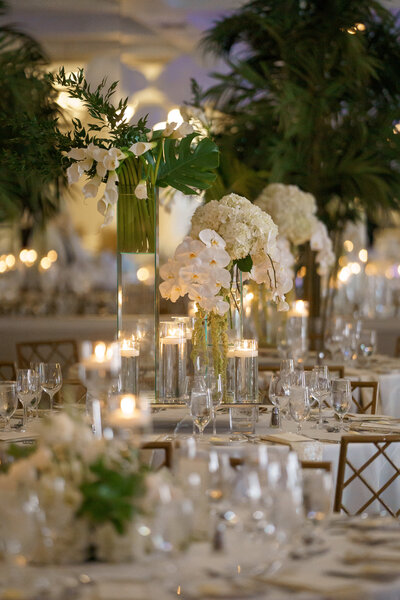 Wedding Reception details Pelican Club Jupiter Florida