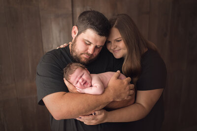 Indoor Newborn photos, by Katie Anne a Southern Oregon photographer