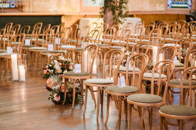 Groom Crying seeing bride Rip Van Winkle Gardens wedding