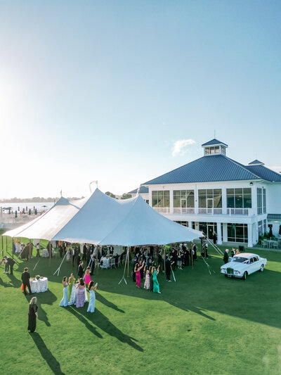 K+B-Rehoboth Beach Country Club-Delaware Wedding-Drone Shots-Manda Weaver-Photo-2