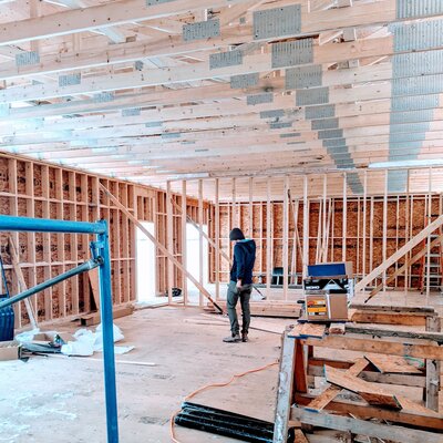 Todd Kopet contributing to the build-out of a new food production site, offering hands-on consulting in operations, systems, and scale-up through Kopet & Co.