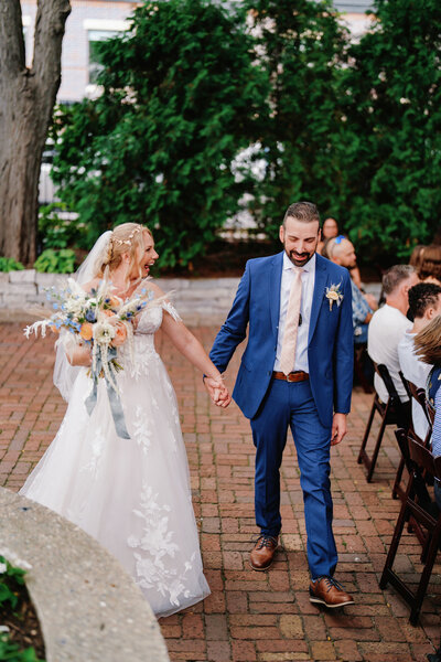 Groom first look on a Minneapolis bridge