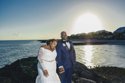 wedding photo at Palm Cay Bahamas